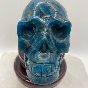 Blue Apetite Crystal Skull